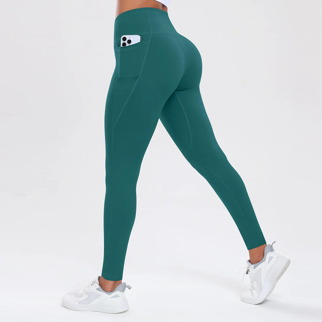 Elevate Your Workout with Our Women's High Waist Yoga Pants Featuring Butt Lifting and Tummy Control - Perfect for Fitness Enthusiasts!