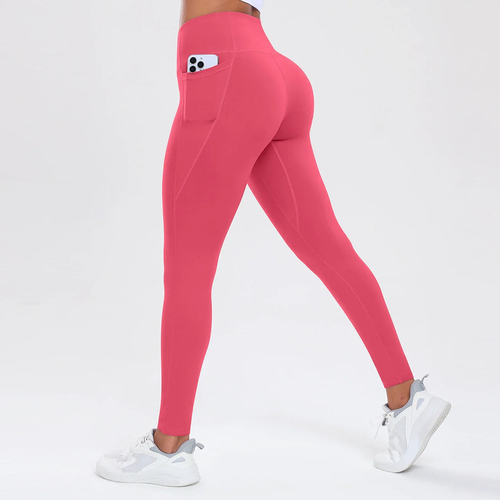 Elevate Your Workout with Our Women's High Waist Yoga Pants Featuring Butt Lifting and Tummy Control - Perfect for Fitness Enthusiasts!
