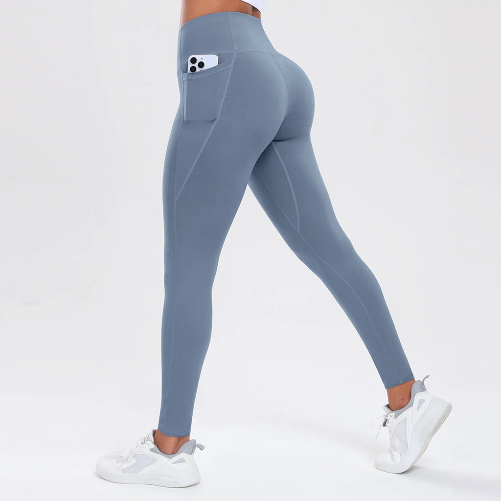 Elevate Your Workout with Our Women's High Waist Yoga Pants Featuring Butt Lifting and Tummy Control - Perfect for Fitness Enthusiasts!