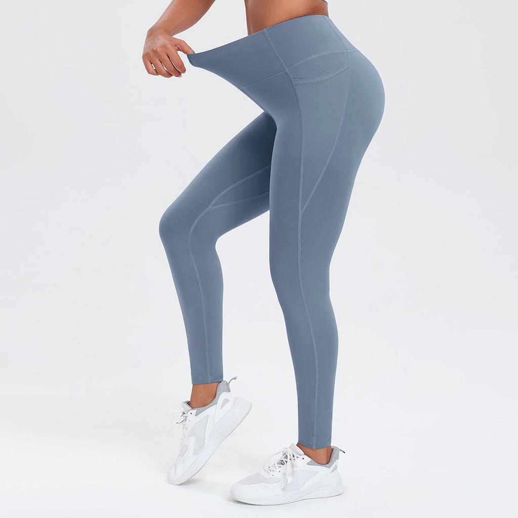Elevate Your Workout with Our Women's High Waist Yoga Pants Featuring Butt Lifting and Tummy Control - Perfect for Fitness Enthusiasts!