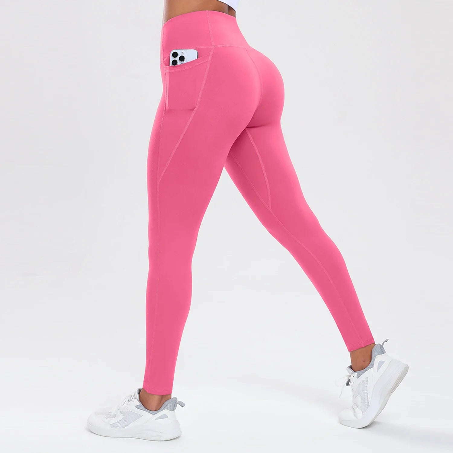 Elevate Your Workout with Our Women's High Waist Yoga Pants Featuring Butt Lifting and Tummy Control - Perfect for Fitness Enthusiasts!