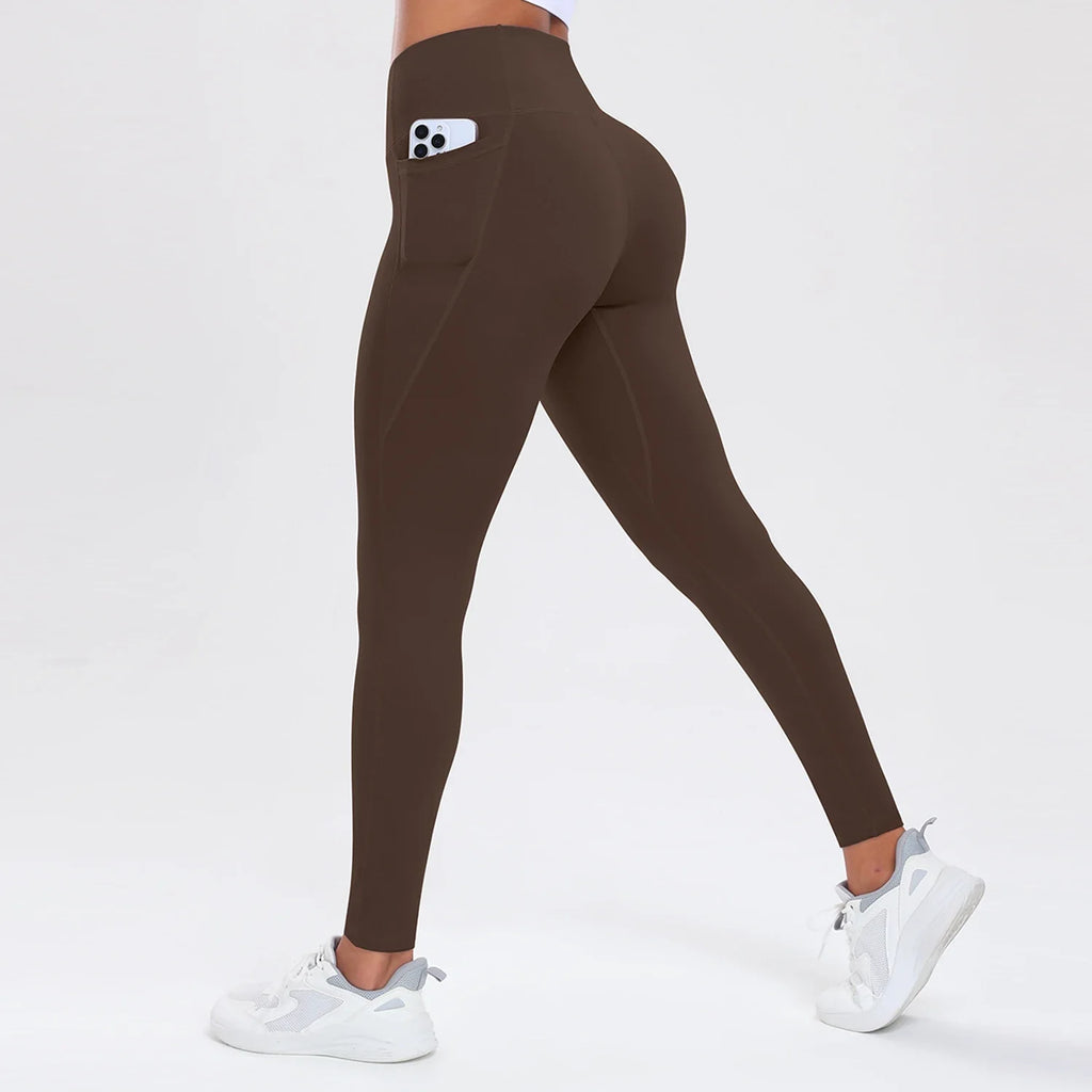 Elevate Your Workout with Our Women's High Waist Yoga Pants Featuring Butt Lifting and Tummy Control - Perfect for Fitness Enthusiasts!