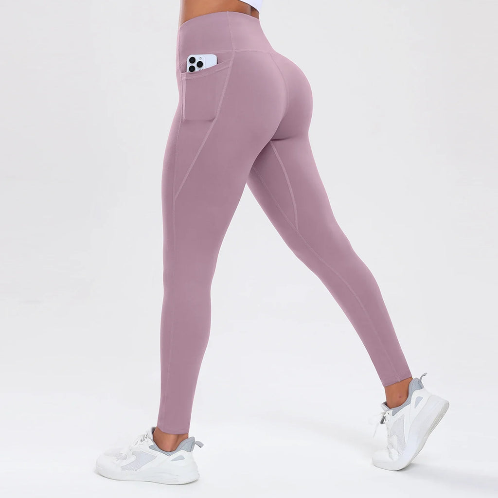 Elevate Your Workout with Our Women's High Waist Yoga Pants Featuring Butt Lifting and Tummy Control - Perfect for Fitness Enthusiasts!